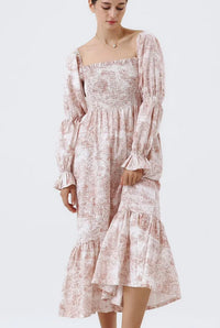 Dress Meadow Muse Floral Midi