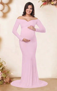 Robe Moulante Grossesse Shooting