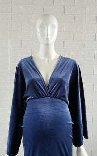 Robe photo grossesse velours