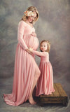 Robe Shooting Grossesse Mère Fille