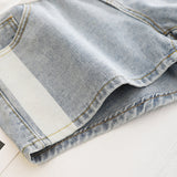 Short en Jean Grossesse Gris Mameline