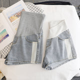 Short en Jean Grossesse Gris Mameline
