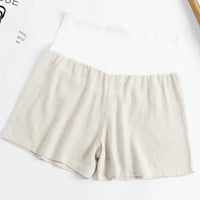 Short Grossesse en Coton Et Lin