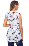 T Shirt Allaitement Fleuri